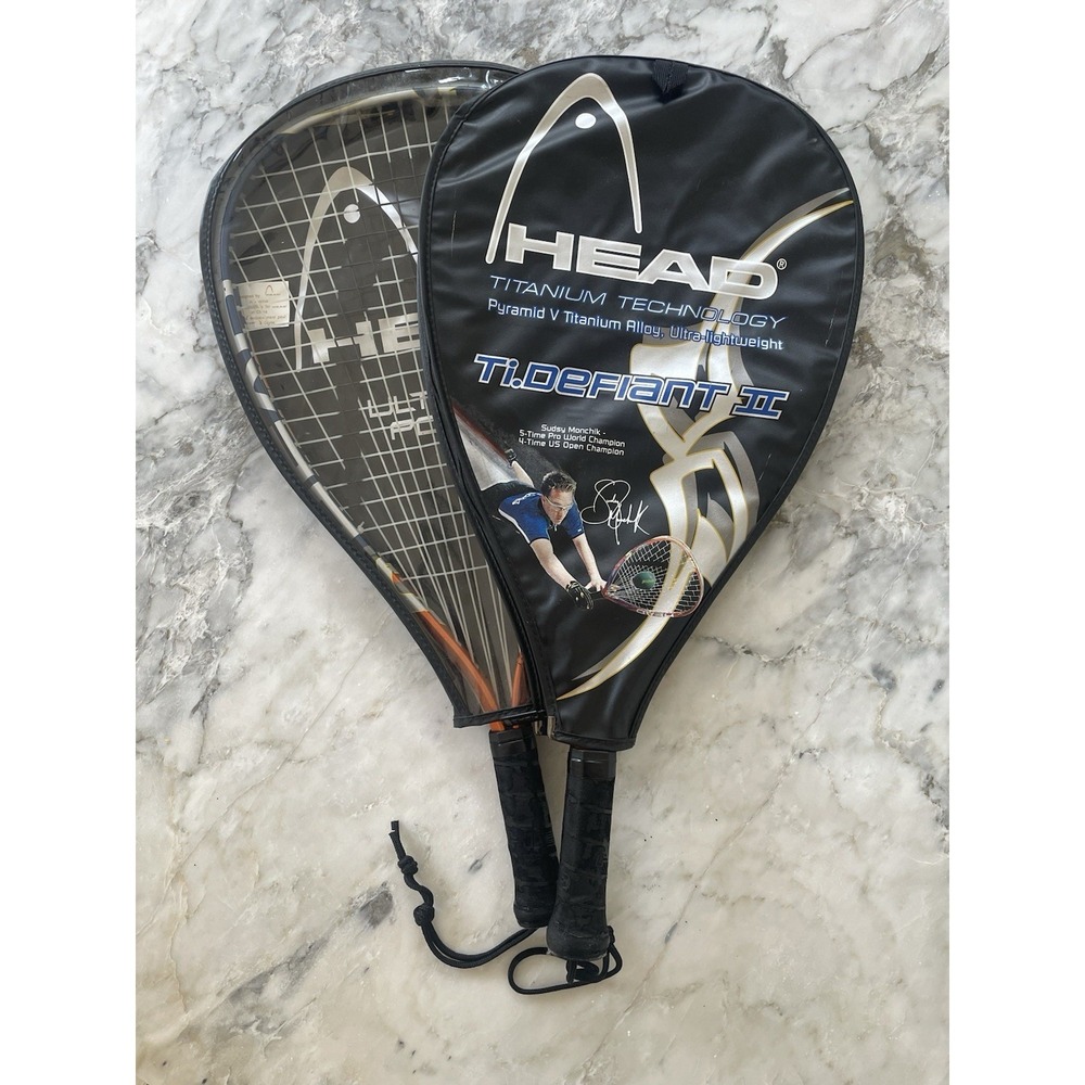 HEAD Ti. DEFIANT II Ultra Lightweight Ultimate Power Racquetball Racquet 3 5/8